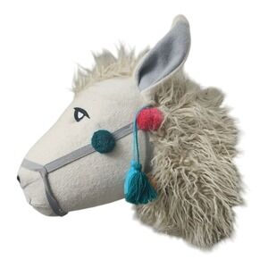 Target Plush‎ Llama Wall Hanging Decor Boho Stuff Animal Nursery & Kids Room Art